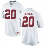 Youth Alabama Crimson Tide #20 DJ Douglas White Game NCAA College Football Jersey 2403WCCL6